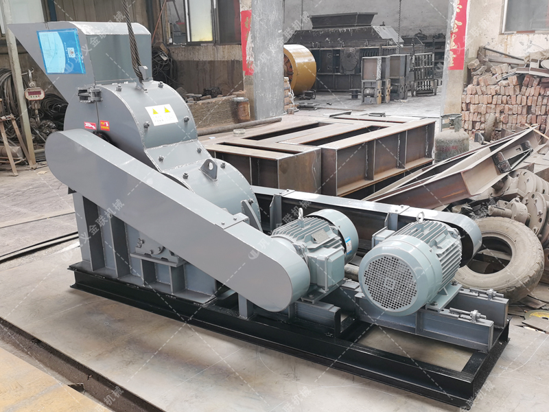 46小型雙級(jí)粉碎機(jī)發(fā)貨圖片_發(fā)往山西朔州_粉碎煤矸石