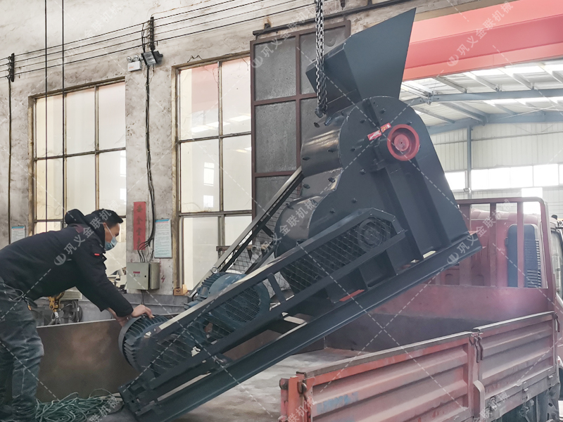 小型雙級粉碎機(jī)生產(chǎn)線發(fā)貨圖片_發(fā)往山東煙臺_粉碎青石 小型雙級粉碎機(jī)生產(chǎn)線發(fā)貨圖片_發(fā)往山東煙臺_粉碎青石